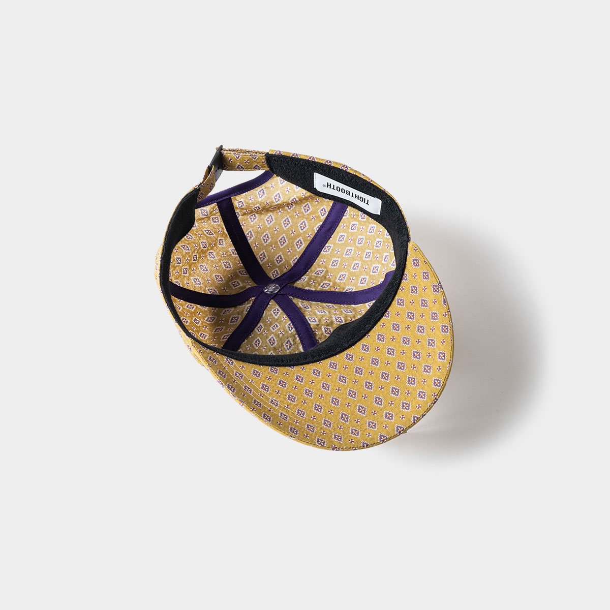 TIGHTBOOTH RHOMBUS HAT MUSTARD-