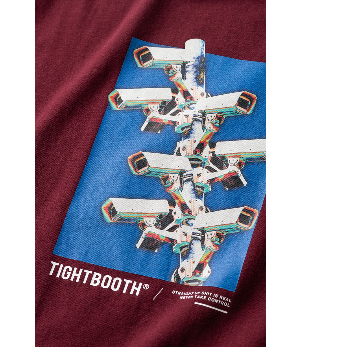 TIGHTBOOTH - SECURITY LEVEL ∞ T-SHIRT - SHRED