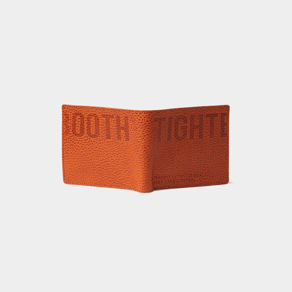 TIGHTBOOTH - LEATHER BIFOLD WALLET - SHRED