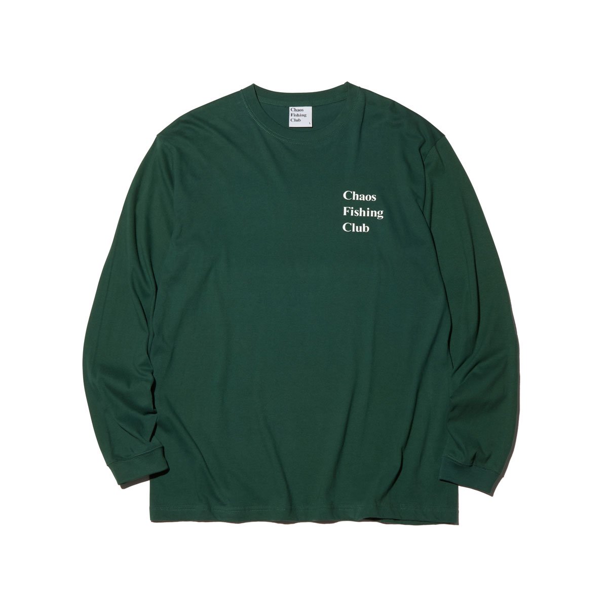 Chaos Fishing Club - LOGO L/S TEE - SHRED