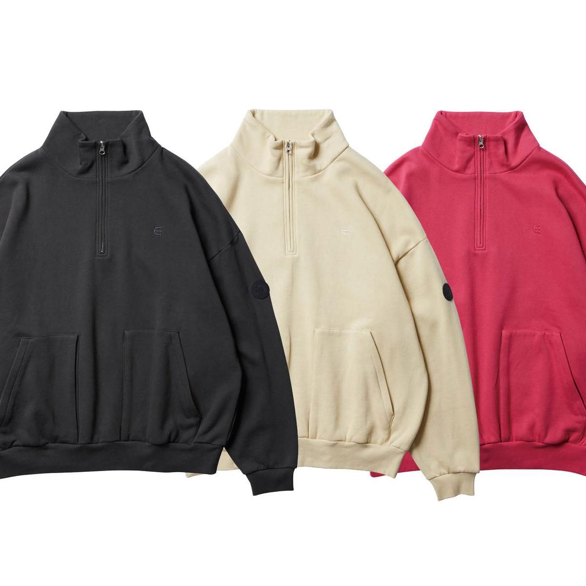 EVISEN - POCKET ZIP-UP SWEATSHIRT - SHRED