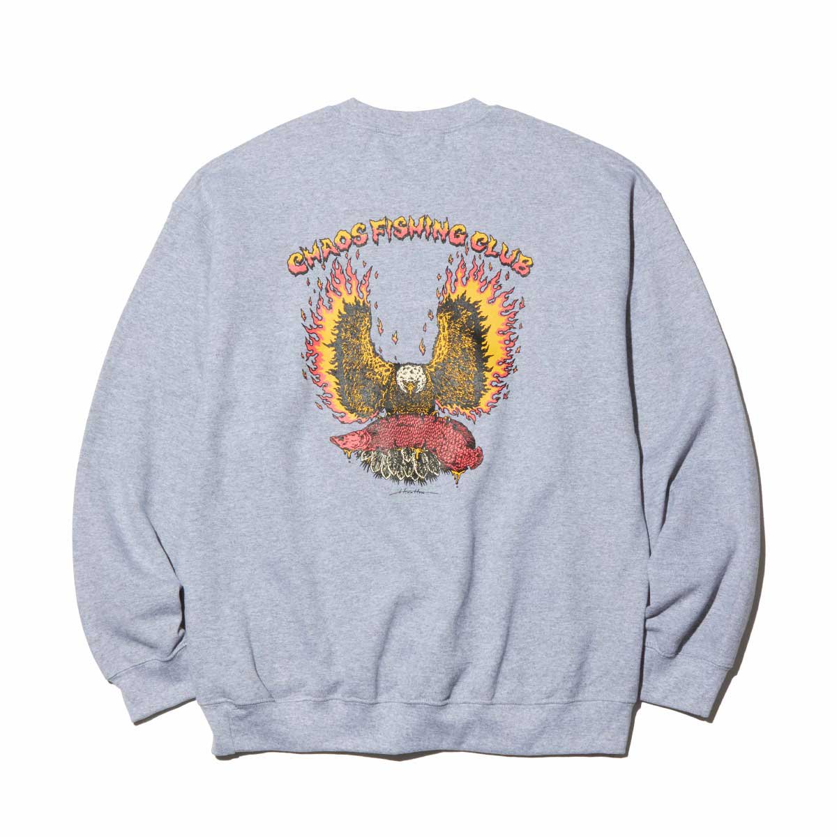 Chaos Fishing Club - EVIL FLAME CREW NECK L/S - SHRED