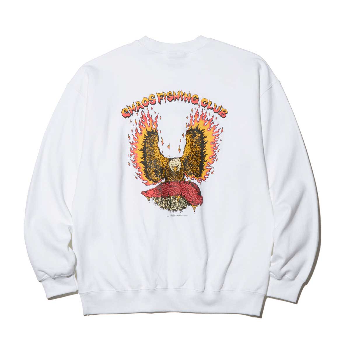 Chaos Fishing Club - EVIL FLAME CREW NECK L/S - SHRED