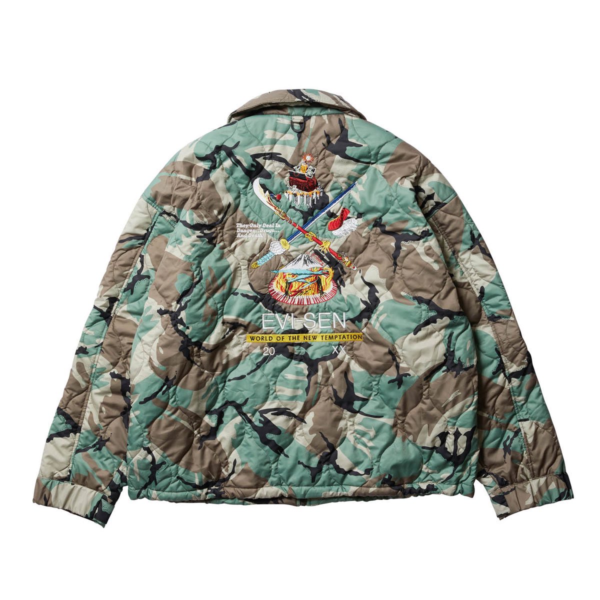 ファッションevisen souvenir jacket