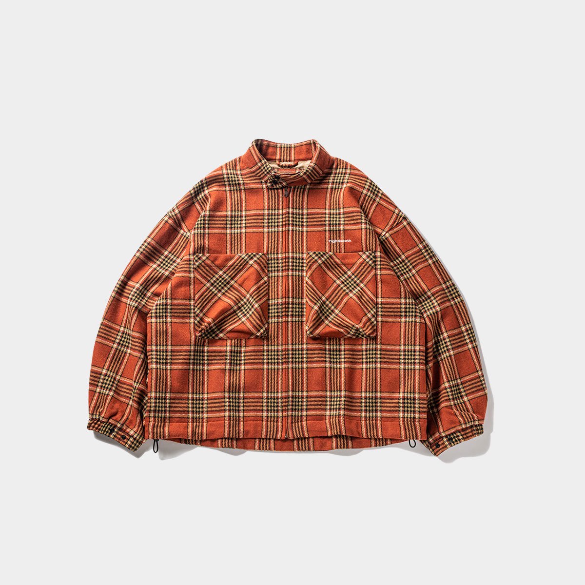 TIGHTBOOTH - PLAID FLANNEL SWING TOP - SHRED