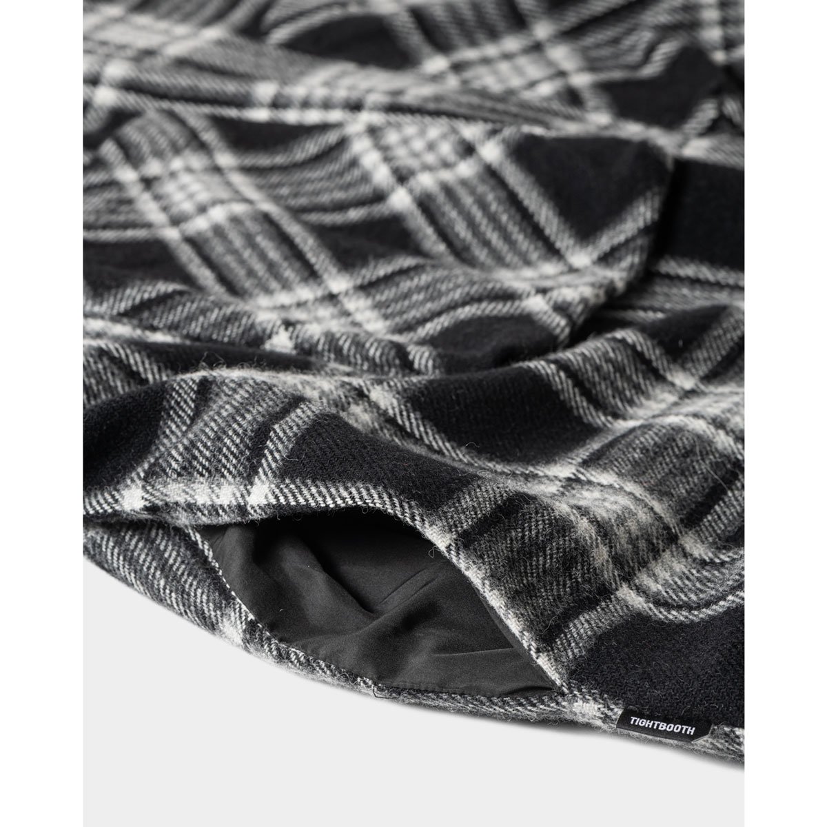 TIGHTBOOTH - PLAID FLANNEL SWING TOP - SHRED