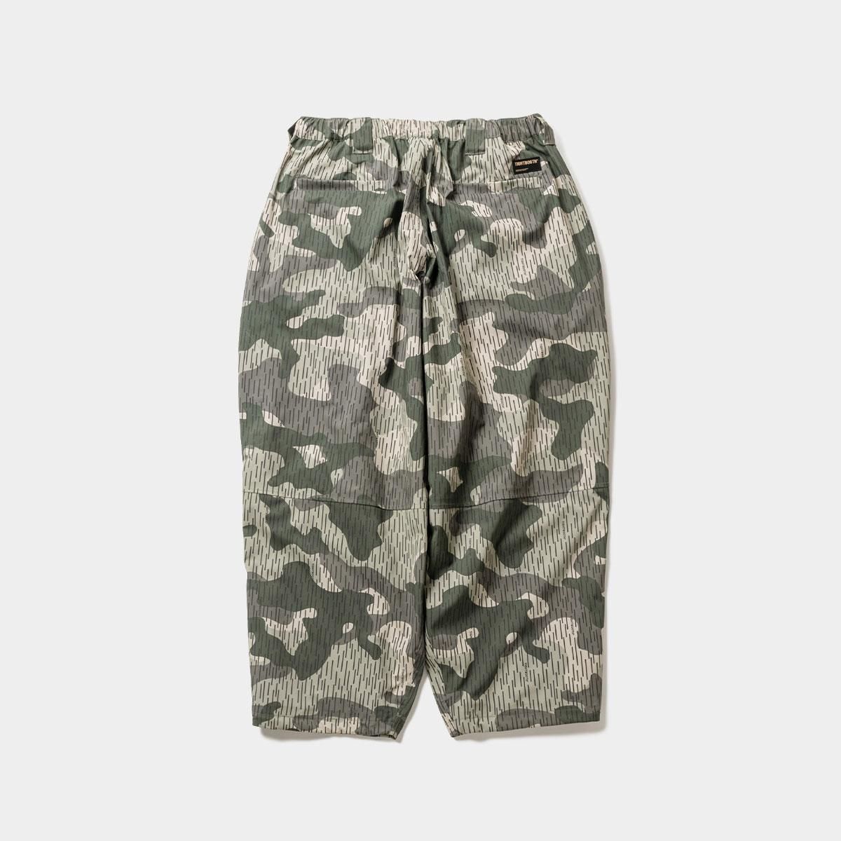 TIGHTBOOTH - RAIN CAMO 3 LAYER BALLOON PANTS - SHRED