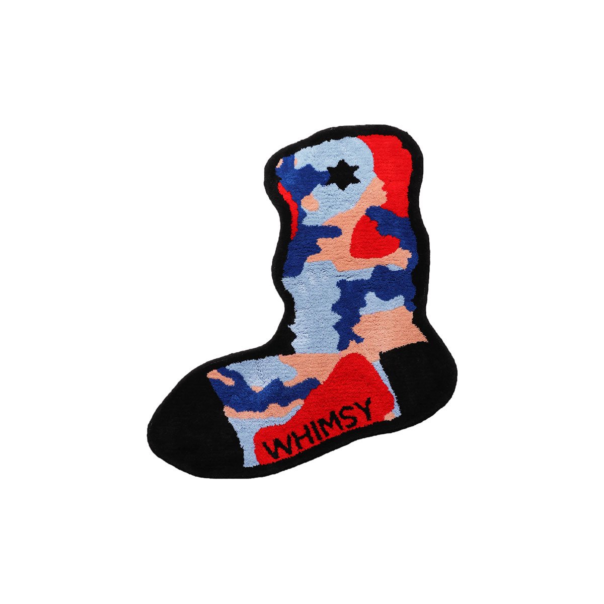 WHIMSY - SOCKS CAMO RUG - SMALL - SHRED