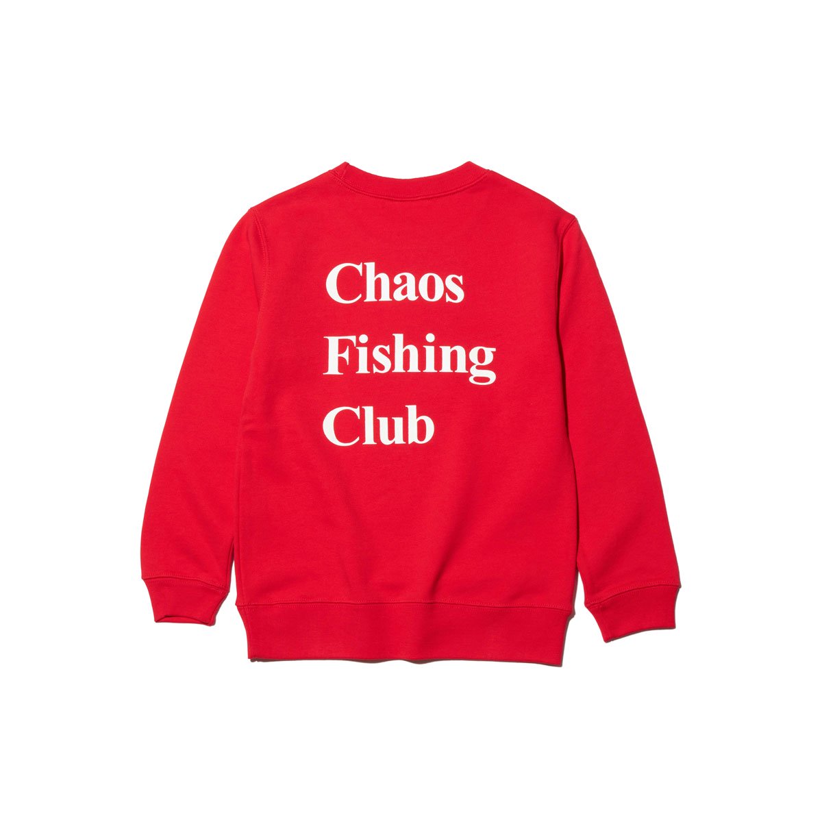 Chaos Fishing Club - KIDS LOGO CREW NECK L/S - SHRED