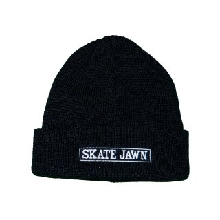 SKATE JAWN - Cover Box Thermal Knit Beanie - Black