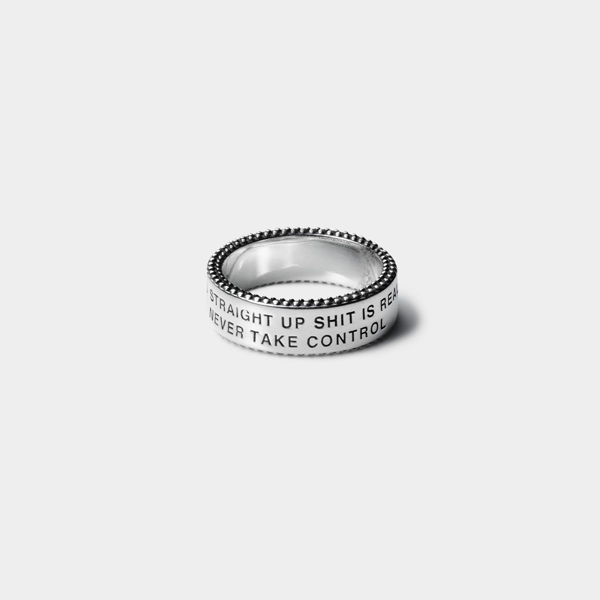 TIGHTBOOTH - LABEL LOGO RING - SHRED