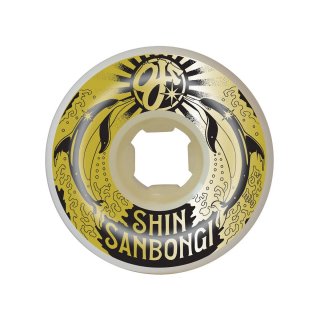 OJ WHEEL - DOUBLE DURO SHIN SANBONGI DOLPHINS GOLD 54mm 101A/95A