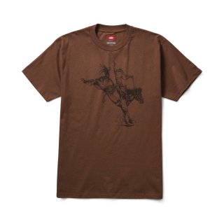 VANS - SKATE PEDRO D SS TEE - WALNUT