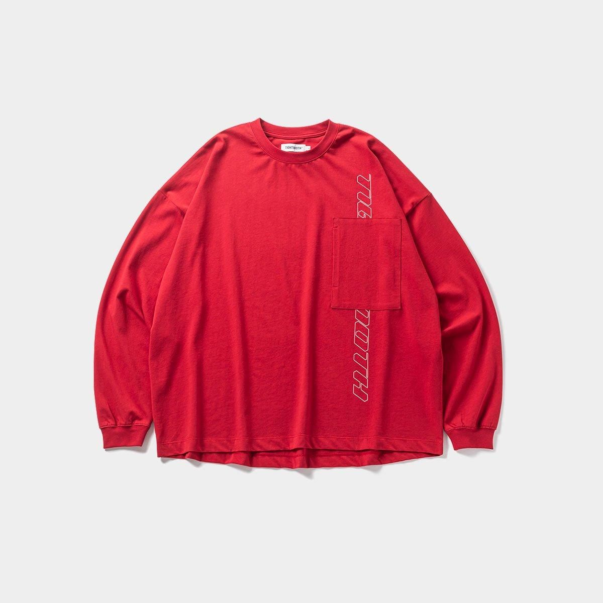 TIGHTBOOTH - STRAIGHT UP L/S T-SHIRT - SHRED TIGHTBOOTH - STRAIGHT UP L/S T-SHIRT - SHRED