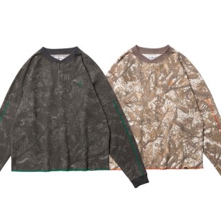 EVISEN - SUSHI CAMO HENLEY NECK THERMAL