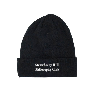 STRAWBERRY HILL PHILOSOPHY CLUB -  EMBROIDERED BEANIE