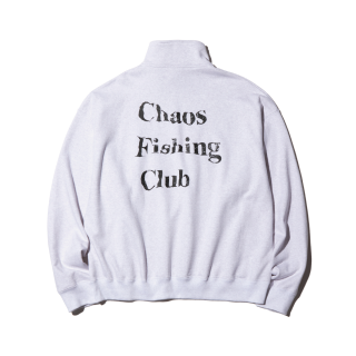 Chaos Fishing Club - LOGO HALF ZIP SWEAT SHIRT