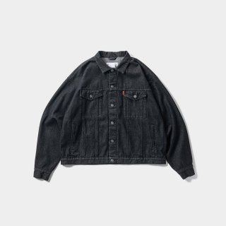 TIGHTBOOTH - LABEL LOGO DENIM JACKET