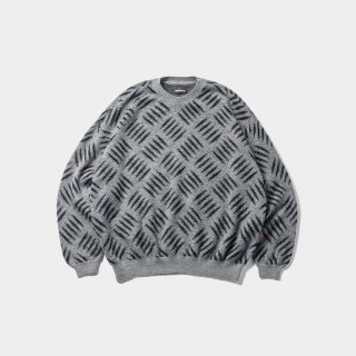 TIGHTBOOTH - CHECKER PLATE MOHAIR SWEATER