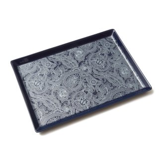 EVISEN - SQUARE PLATE - NAVY