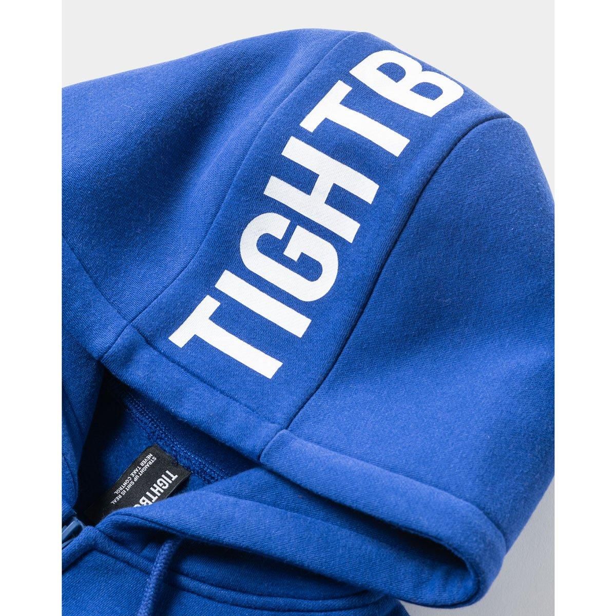 TIGHTBOOTH - LOGO ZIP HOODED SWEAT SHIRT - SHRED