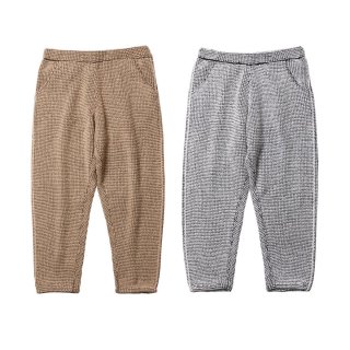 EVISEN - WAFFLE MOHAIR KNITTED PANTS