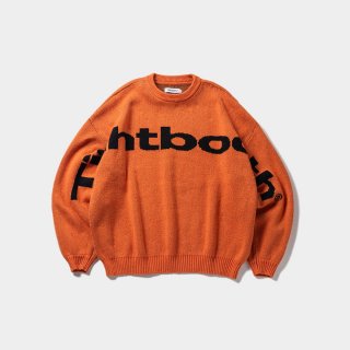 TIGHTBOOTH - BIG LOGO KNIT SWEATER