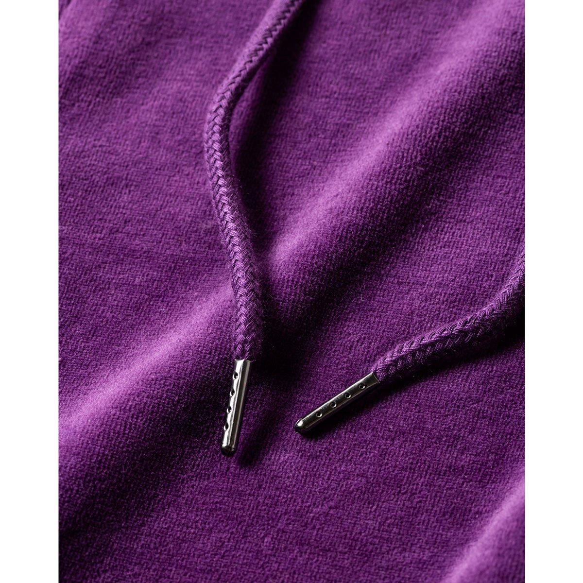 TIGHTBOOTH - VELOUR PULLOVER HOODIE - SHRED