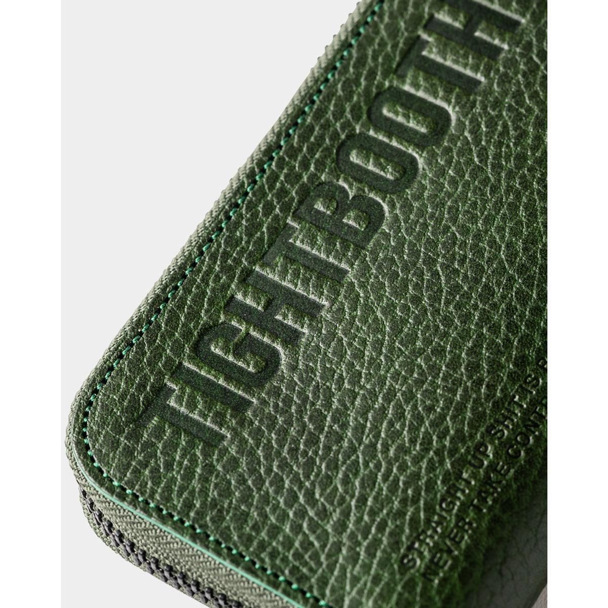 TIGHTBOOTH - LEATHER ZIP WALLET - SHRED