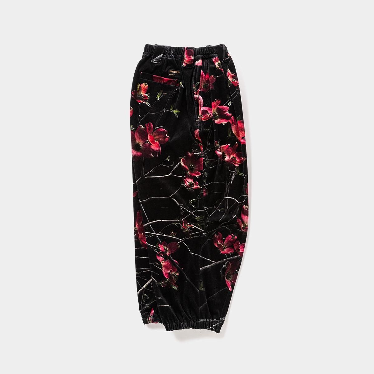 TIGHTBOOTH DOGWOOD VELOUR BALLOON PANTS