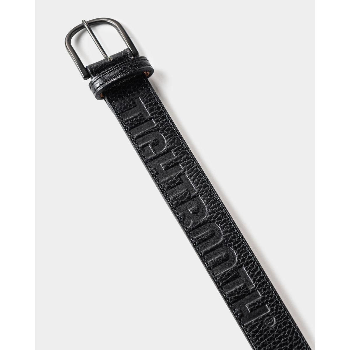Tightbooth ベルト LEATHER LOGO BELT - TIGHTBOOTH® タイトブース オフィシャル