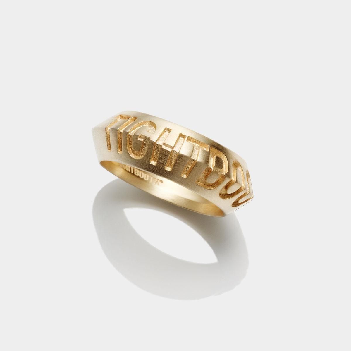 TIGHTBOOTH - ANGLE IRON RING - Brass - SHRED