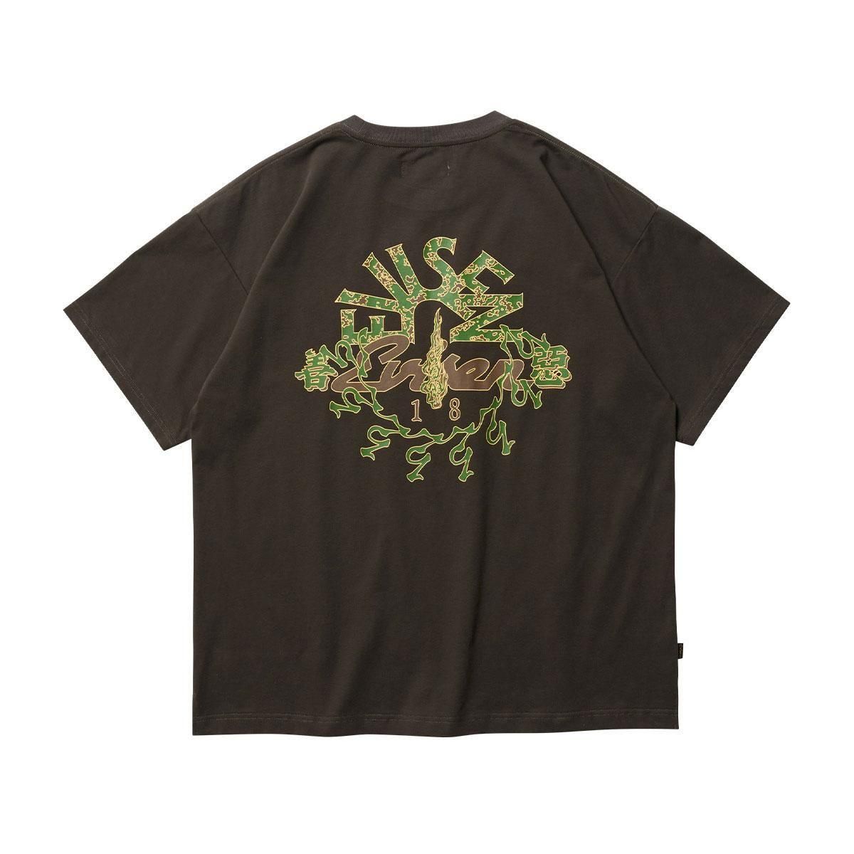 CTLS FIRE POCKET SHIRTS ブラウン 半袖 CTLS FIRE POCKET SHIRTS ブラウン 半袖