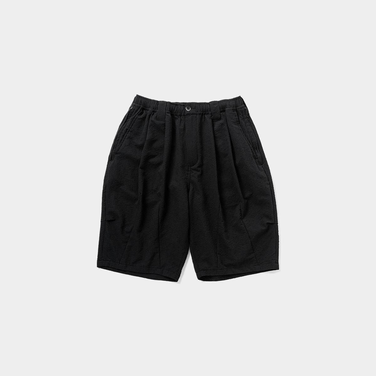 TIGHTBOOTH RHOMBUS BIG SHORTS L ブラック soldout! _ 2021夏 SU21-B05 PIQUE BIG SHORTS ◇ TIGHTBOOTH