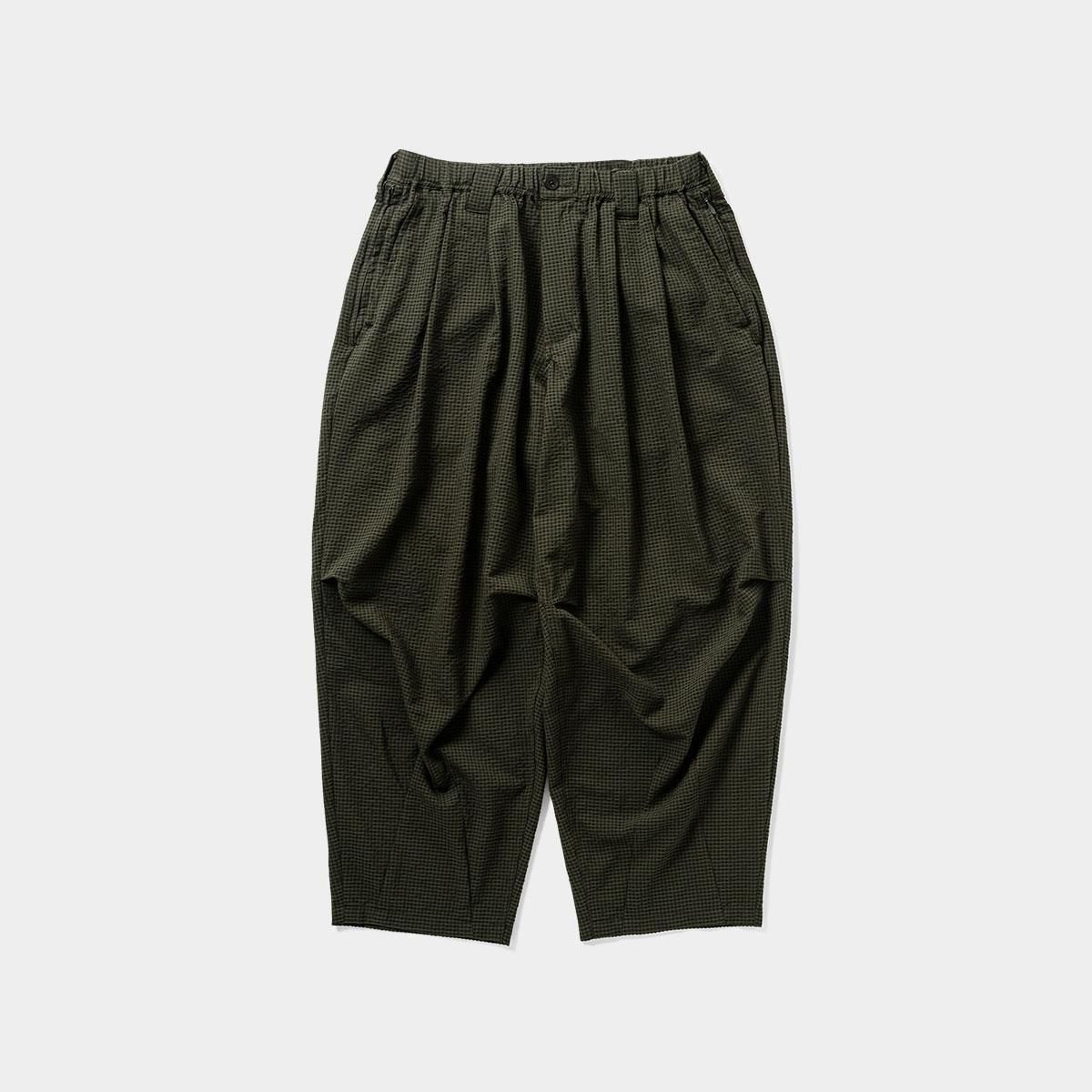 TIGHTBOOTH - SEERSUCKER BALLOON PANTS - SHRED