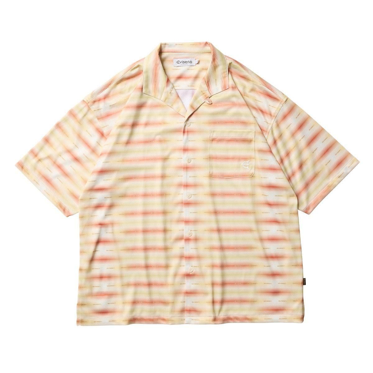 EVISEN - BORDER MESH SHIRT - SHRED