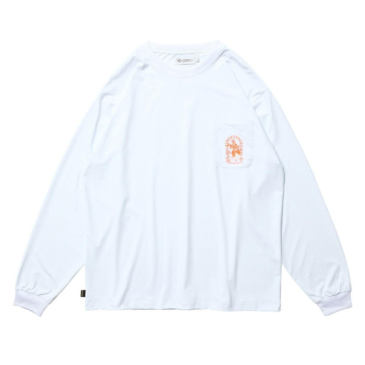 EVISEN - EMBLEM POCKET TECH LS TEE - SHRED