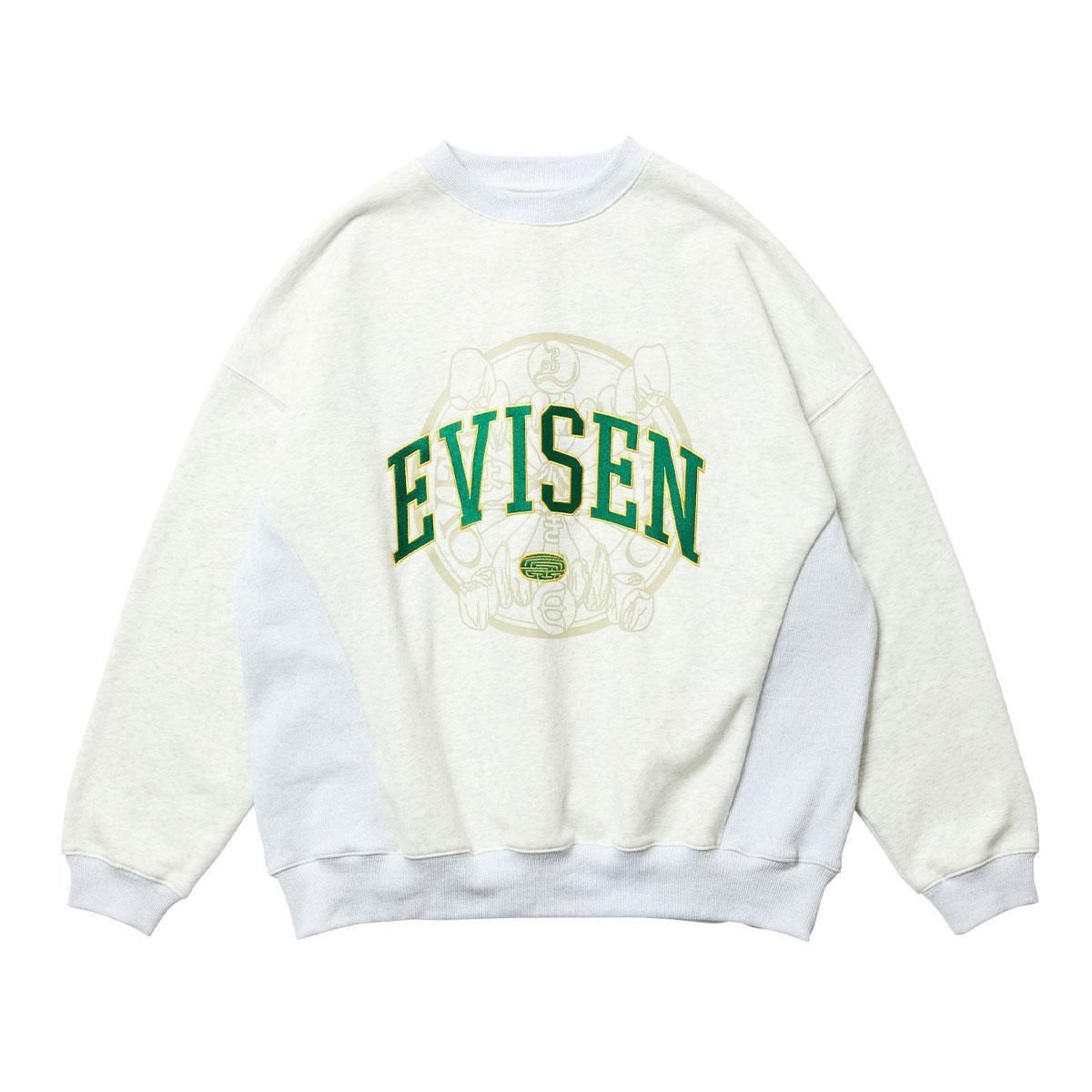 EVISEN トレーナー EVISEN - COLLEGE OVER LOGO SWEAT - SHRED