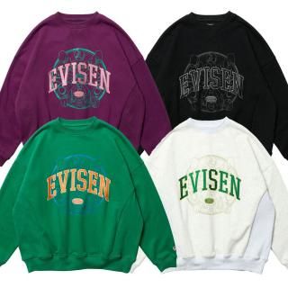 EVISEN - COLLEGE OVER LOGO SWEAT