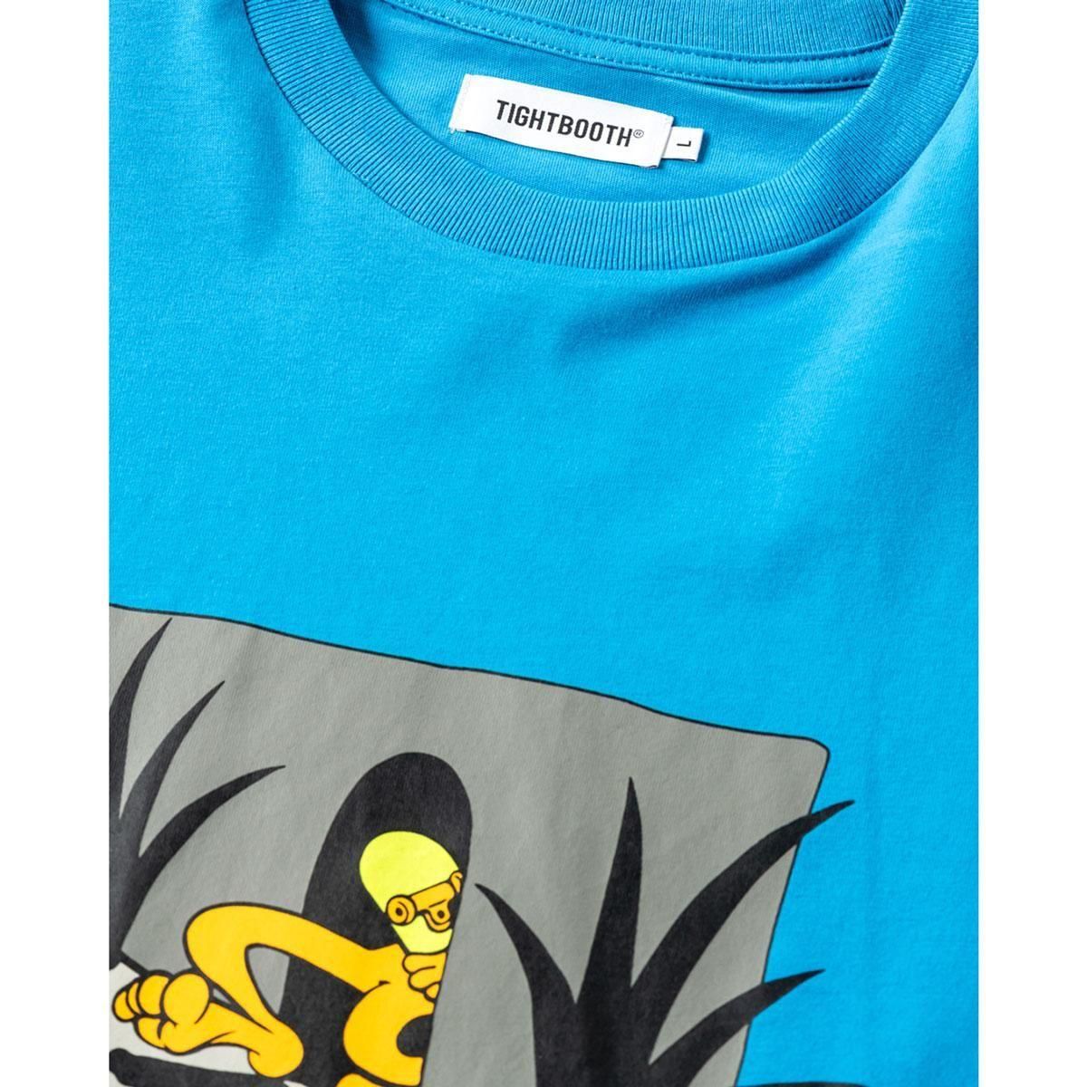 TIGHTBOOTH - BIG YELLOW 3/4 SLEEVE T-SHIRT - SHRED