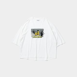 TIGHTBOOTH - BIG YELLOW 3/4 SLEEVE T-SHIRT