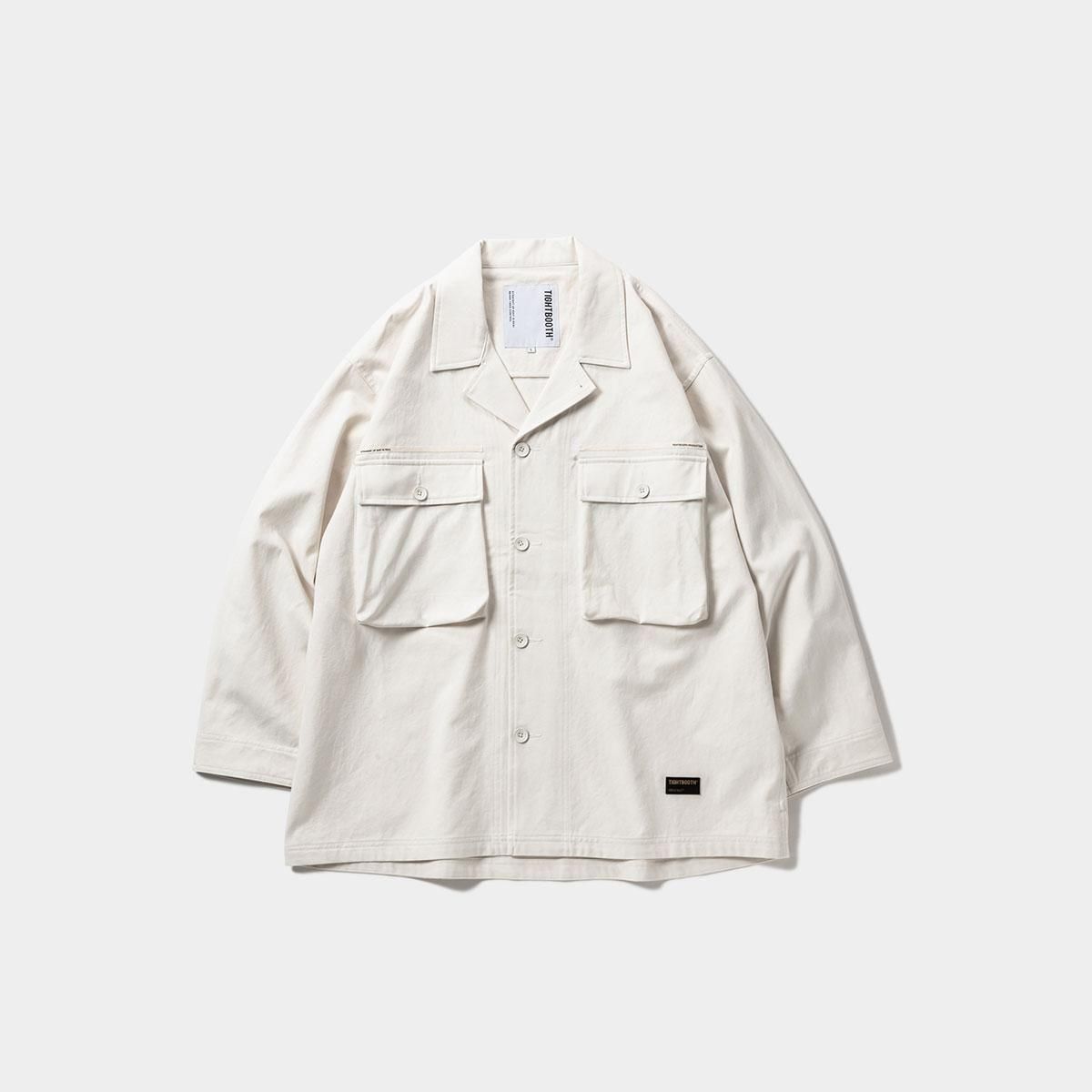 tightbooth LABEL LOGO BDU SHIRT サイズL TIGHTBOOTH / LABEL LOGO BDU SHIRT / 3colors - Skateboard