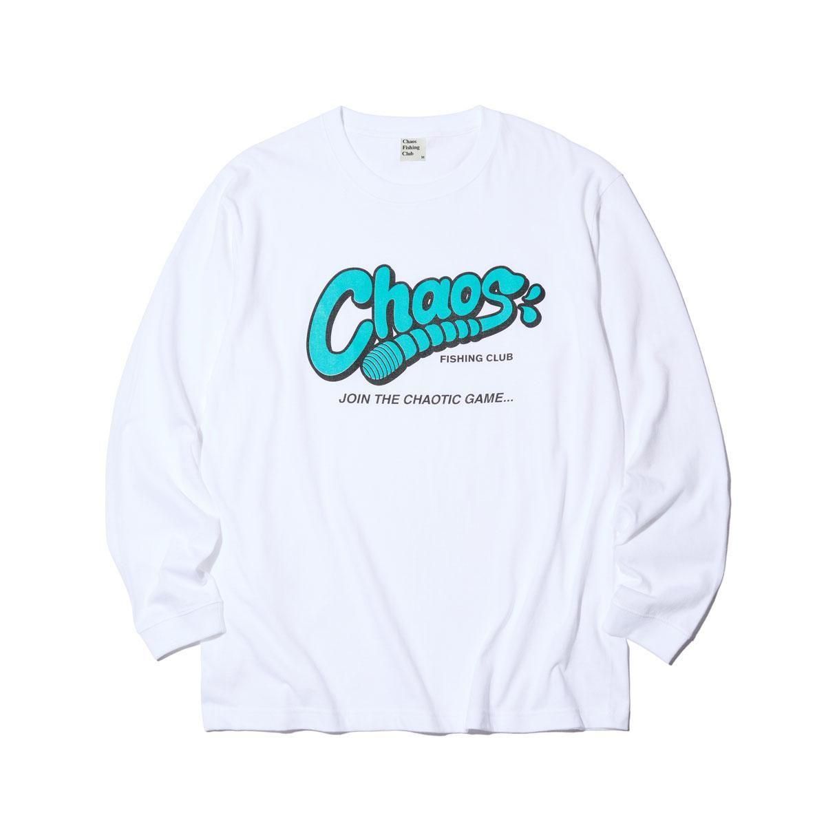 CHAOS FISHING CLUB - ワームロゴ T-SHIRT L/S - SHRED