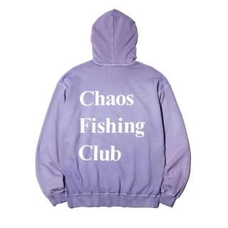 CHAOS FISHING CLUB - LOGO PIGMENT HOODIE 