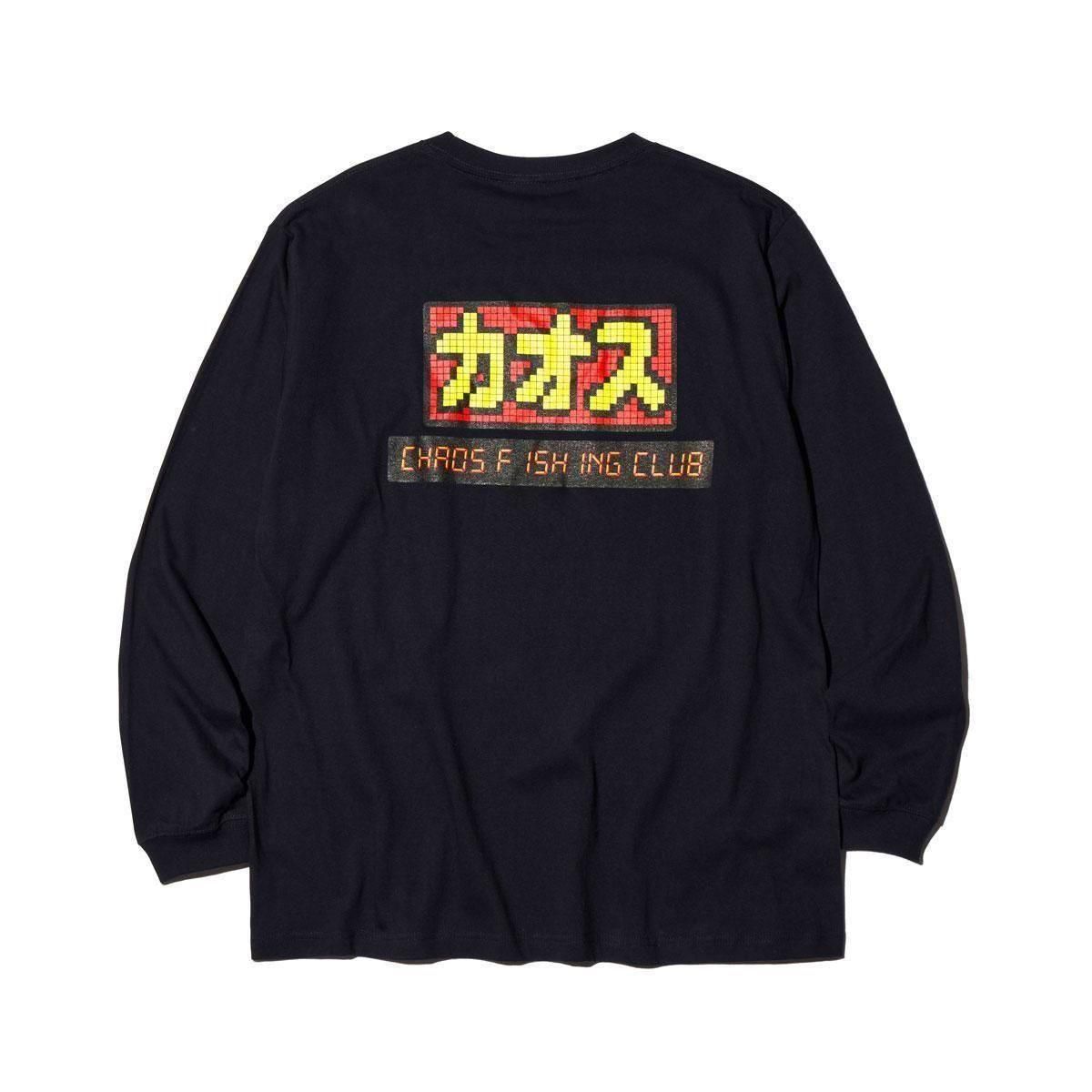 CHAOS FISHING CLUB - セグ T-SHIRT L/S - SHRED