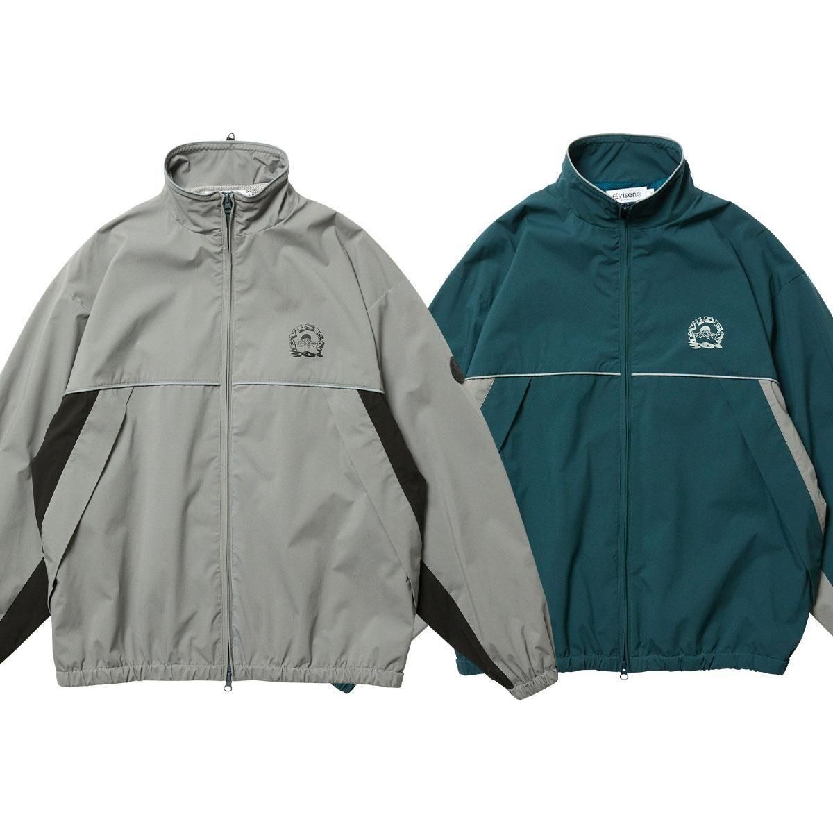 EVISEN ナイロン ジャケット ネオン　えびせん　裏地メッシュ L EVISEN ナイロン ジャケット ネオン えびせん 裏地メッシュ L