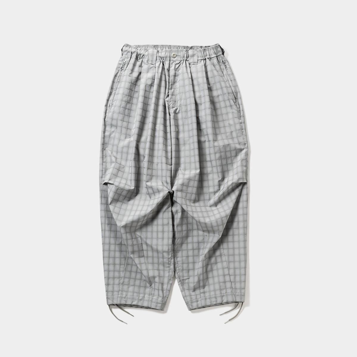 TIGHTBOOTH - PLAID LIGHT BALLOON PANTS - SHRED