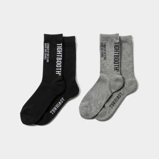 TIGHTBOOTH -  LABEL LOGO SOCKS
