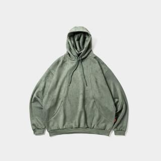 TIGHTBOOTH - SUEDE HOODIE