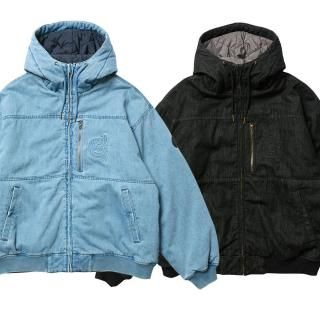 EVISEN - EYE FIRE DENIM PUFF JACKET